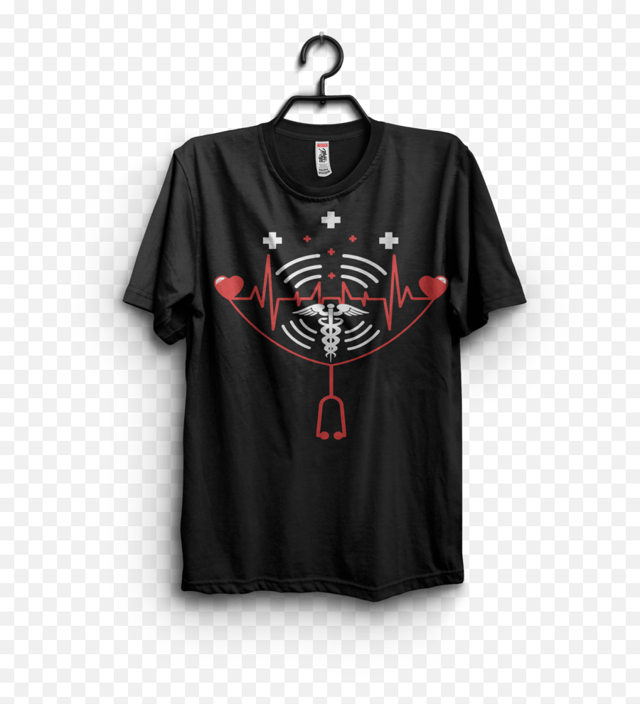 Nurse Heartbeat Commercial Use T - Shirt Design Best Kind Of Mom Raises A Nurse T Shirt Png,Heart Beat Png