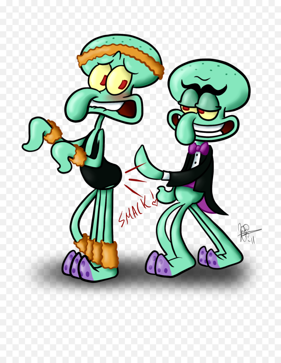 Download 9nlgczc - Squidward Tentacles Png Image With No All Squids In Spongebob,Tentacles Transparent Background