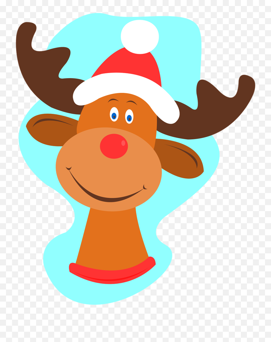 Of Santa - Free Christmas Thank You Paper Png,Rudolph Png