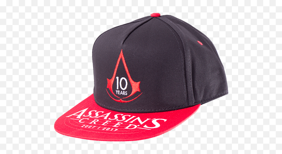 Assassinu0027s Creed 10 Year Anniversary Red Cap - Baseball Cap Png,Assassin's Creed Logo