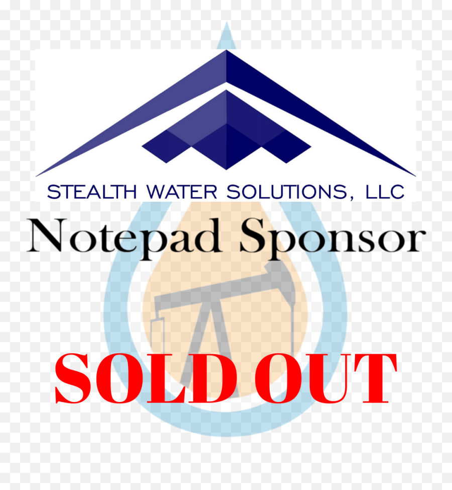 Notepad Sponsor Permian Basin Water - Graphic Design Png,Notepad Png