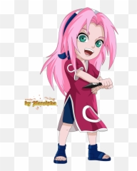 Sakura Haruno Png - Sakura Haruno Chibi Png,Chibi Png
