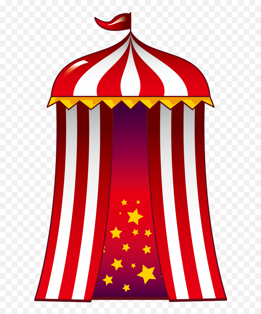 Cartoon Tent Clown Transprent Png - Cartoon Circus,Circus Png