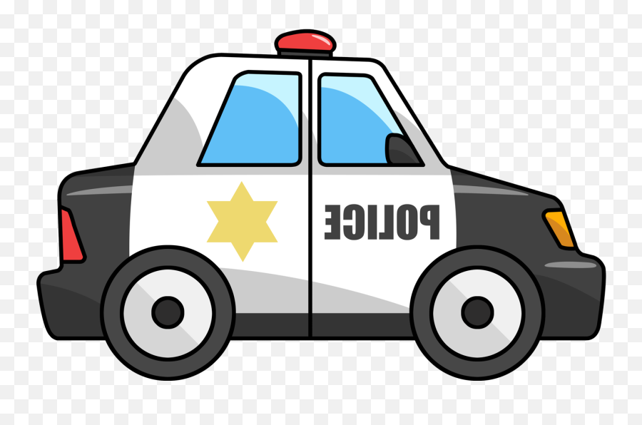 Free Cartoon Police Car Clip Art - Police Car Clipart Png Clipart Police Car Cartoon,Cop Car Png
