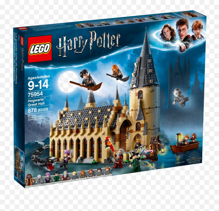 75954 Hogwarts Great Hall - Lego Harry Potter Full Size Lego Png,Hogwarts Png