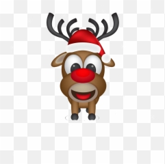 Christmas Antlers Png - Dear Transparent Cartoon