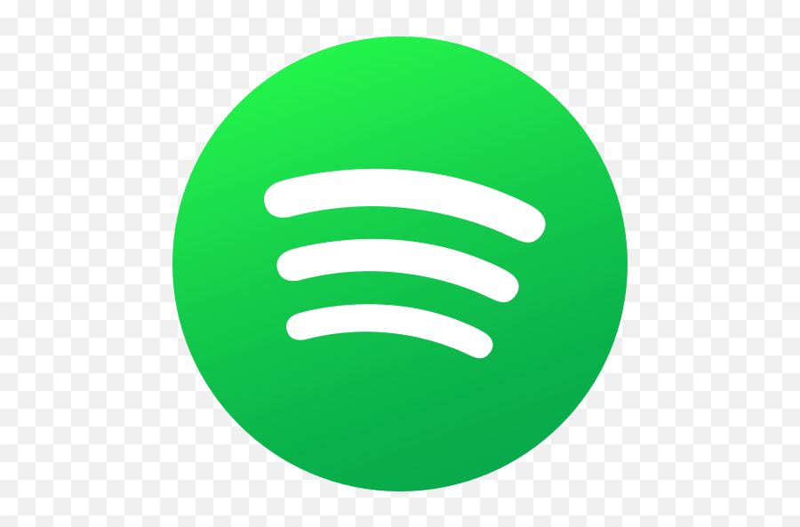 Circle Colored Gradient Media - Spotify Gradient Icon Png,Gradient Circle Png