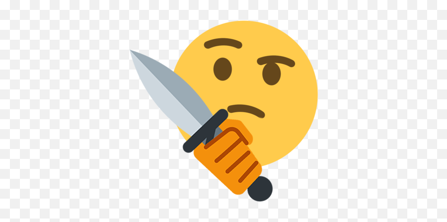 Knifethink - Knife Emoji Meme Png,Knife Emoji Png
