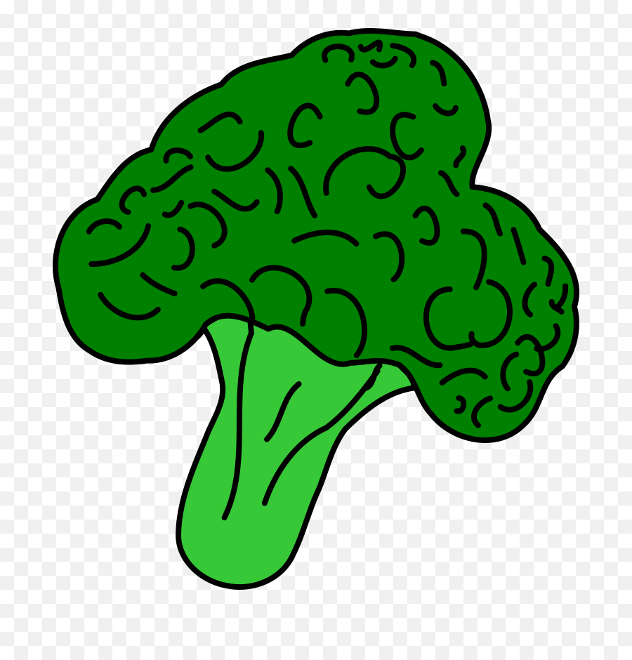 Broccoli Clip Art - Broccoli Clip Art Png,Brocolli Png