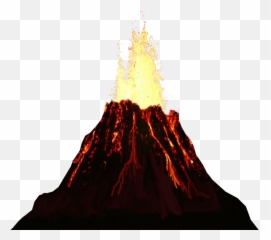Amazing Cliparts Volcano Background Clipart Borders 50 - Volcano Eruption Transparent Background Png,Lava Png