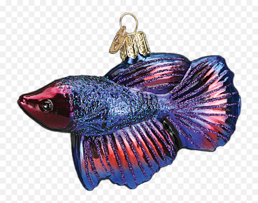Betta Fish Ornament - Fish Christmas Ornaments Png,Betta Fish Png