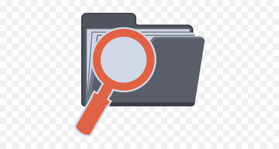 Search Folder Icon - Search File Icon Png,Search Icon Png