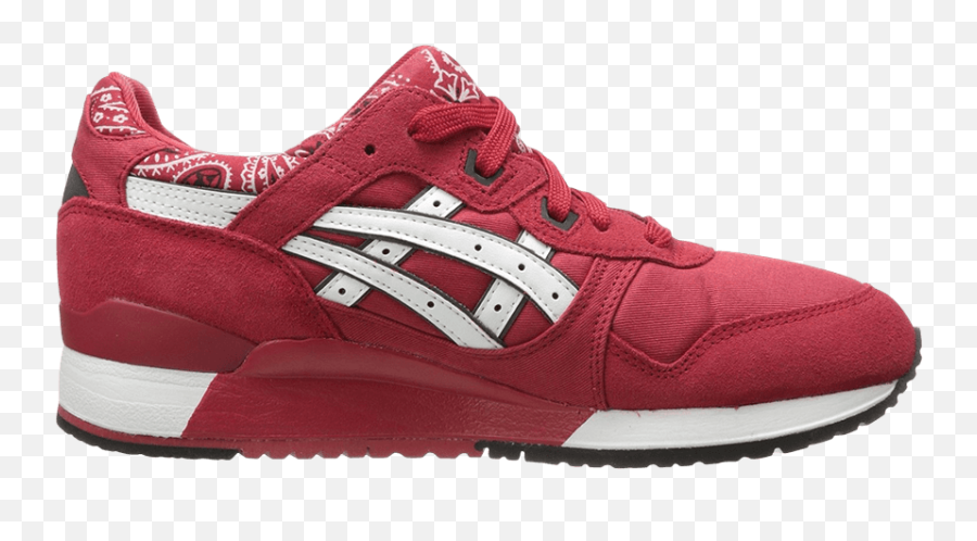 Download Gel Lyte 3 U0027red Bandanau0027 - Shoe Png Image With No Asics Gel Lyte Solebox,Red Bandana Png