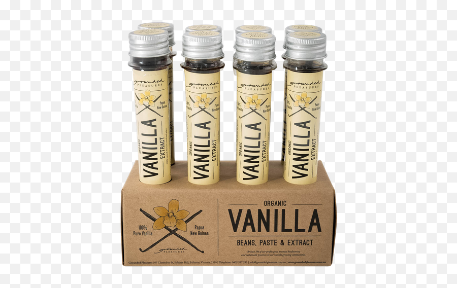 Vanilla Bean Extract Organic - 50ml Grounded Pleasures Png,Vanilla Bean Png