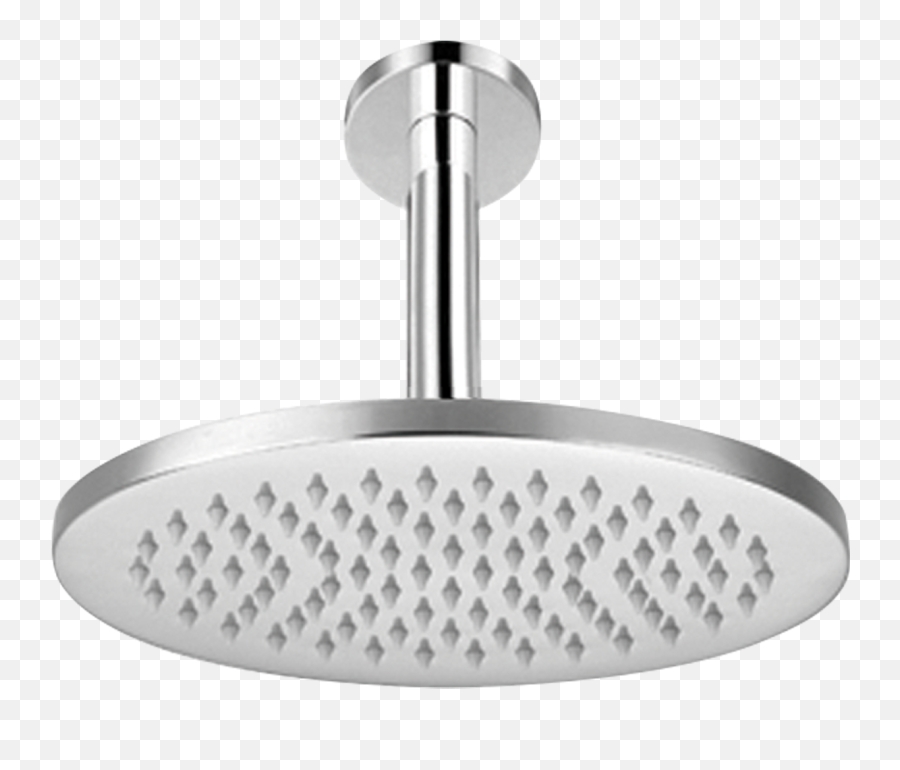 Modern Oval Rain Shower With Ceiling Arm - Shower Head Front View Png,Shower Png