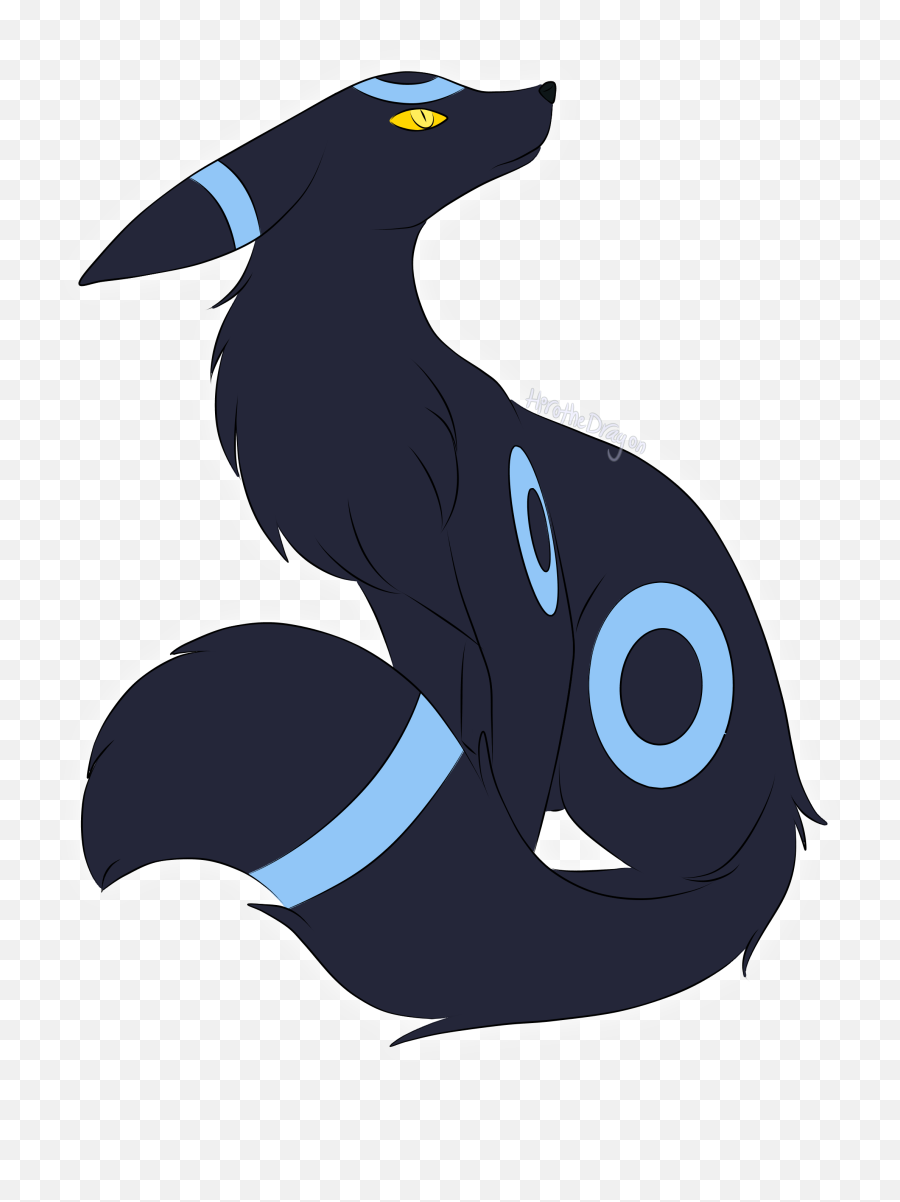 Shiny Umbreon By Hirothedragon - Fur Affinity Dot Net Illustration Png,Umbreon Png