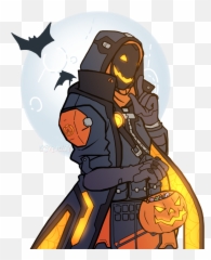 Overwatch Ana Ghoul Fanart - Fan Art Ana Overwatch Png,Ana Overwatch Png