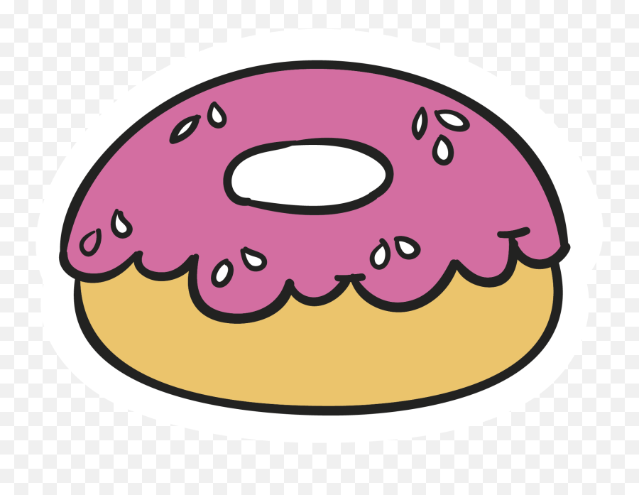 Doughnut Clipart Beignet Transparent Free - Ciambelle Png Cartoon,Donut Clipart Png