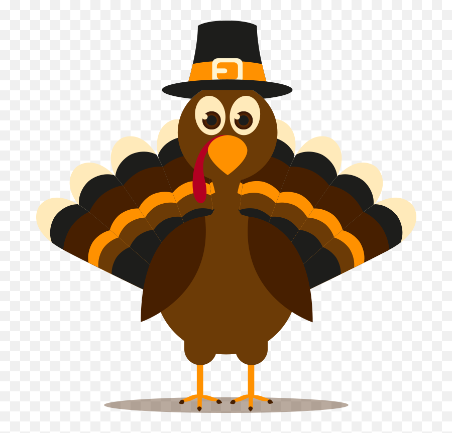 Cartoon Turkey Fulfill Nj Happy Thanksgiving Clip Art - Girl Turkey Thanksgiving Food Drive Png,Thanksgiving Png Images