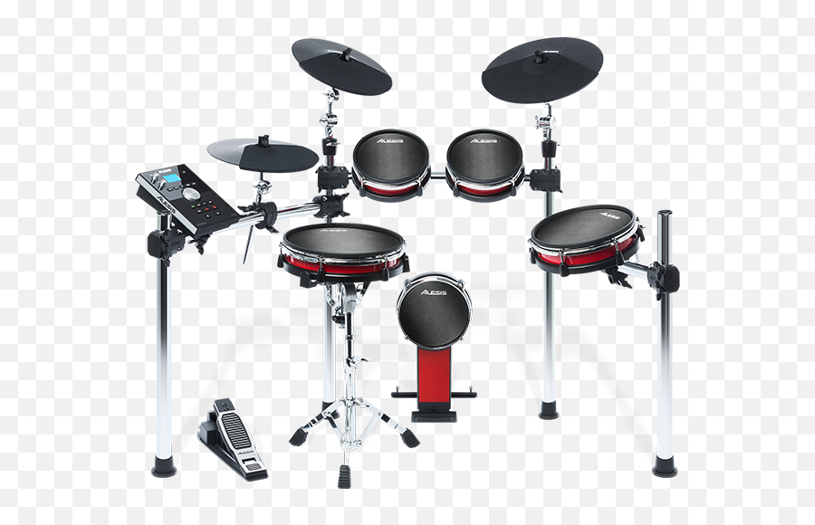 Alesis Crimson Electric Drum Kit Png Set