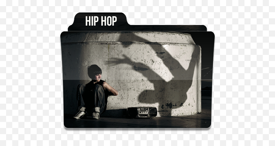 Hip Hop Music Folder Icon Png Clipart Image Iconbugcom - Hip Hop Folder Icon,Hip Hop Png