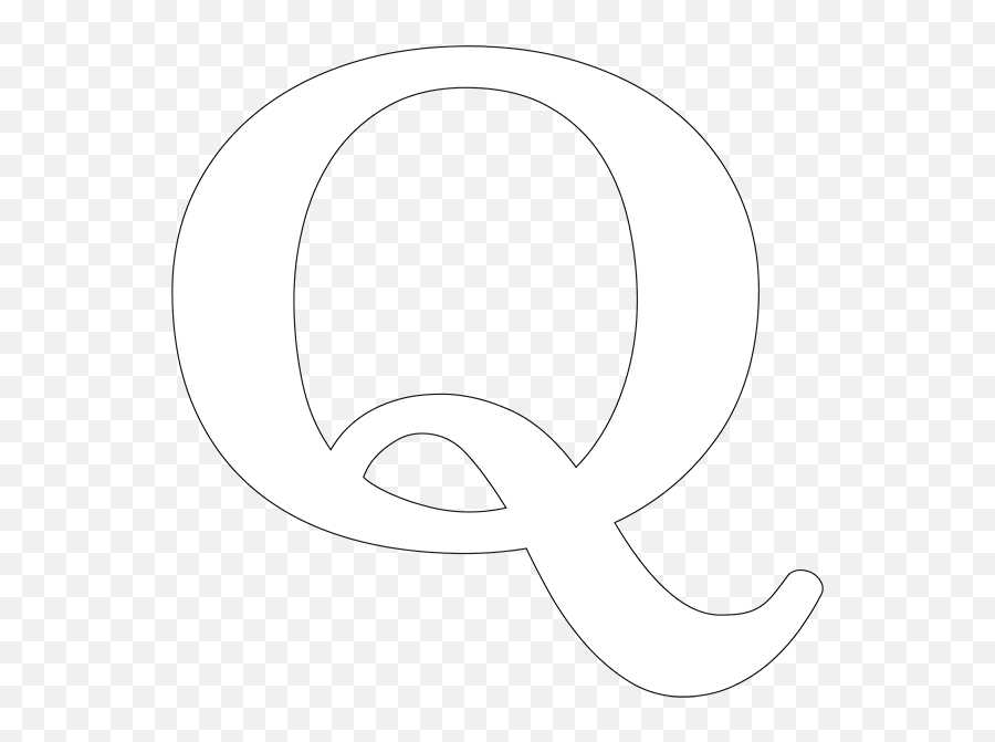 White Qanon Q Sticker - White Q Png,Q Png
