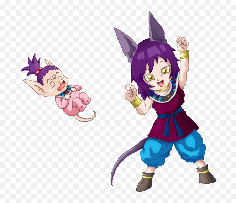Beerus Daughter Png Image With No - Dragon Ball Z Daughter,Beerus Transparent