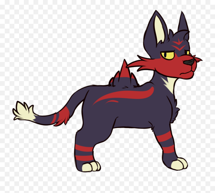 Shadow The Litten U2014 Weasyl - Fictional Character Png,Litten Png