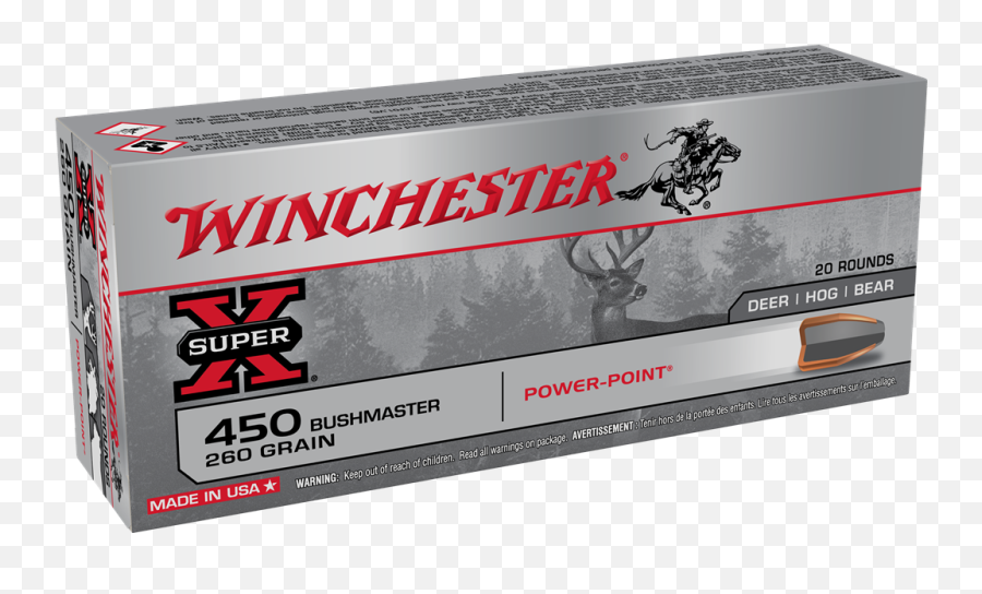 X4501 Winchester Ammunition - 3 Inch Buckshot Png,Bushmaster Logo