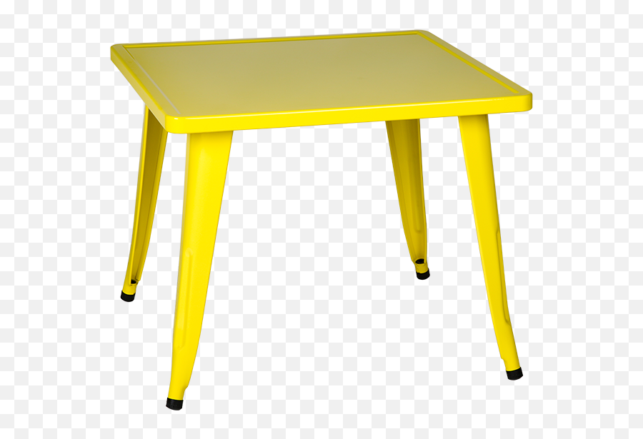 Yellow Petite Cafe Table Rentals Bright - Solid Png,Cafe Table Png