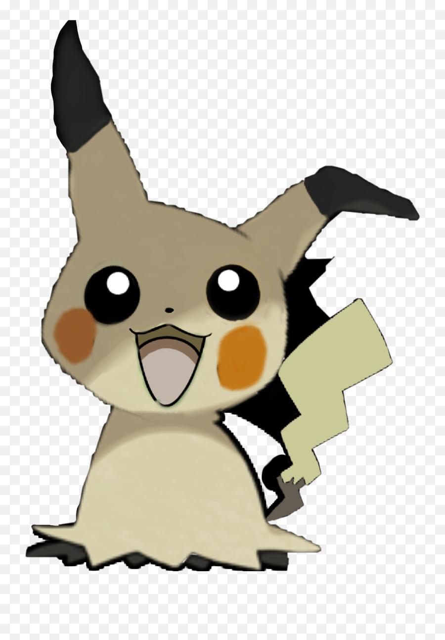 Mimikyu Pikachu Pokemon Justforfun Bored Sticker By Zim - Fictional Character Png,Mimikyu Transparent