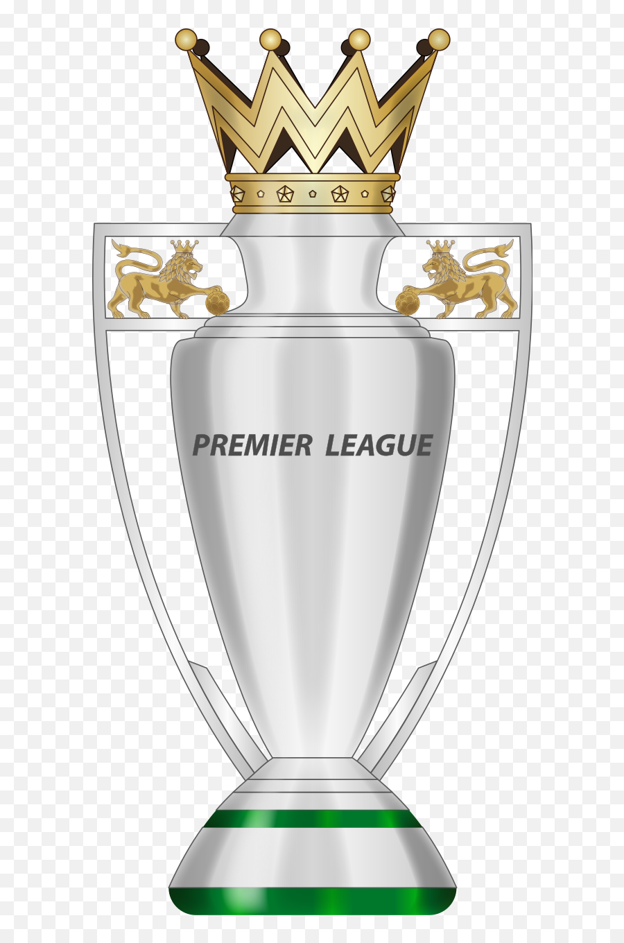 Premier League Trophy Teams - Premier League Trophy Silhouette Png,Nba Finals Trophy Png