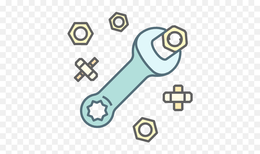 Service Settings Tool Wrench Icon - The Shine Of Small Things Png,Wrench Icon Png