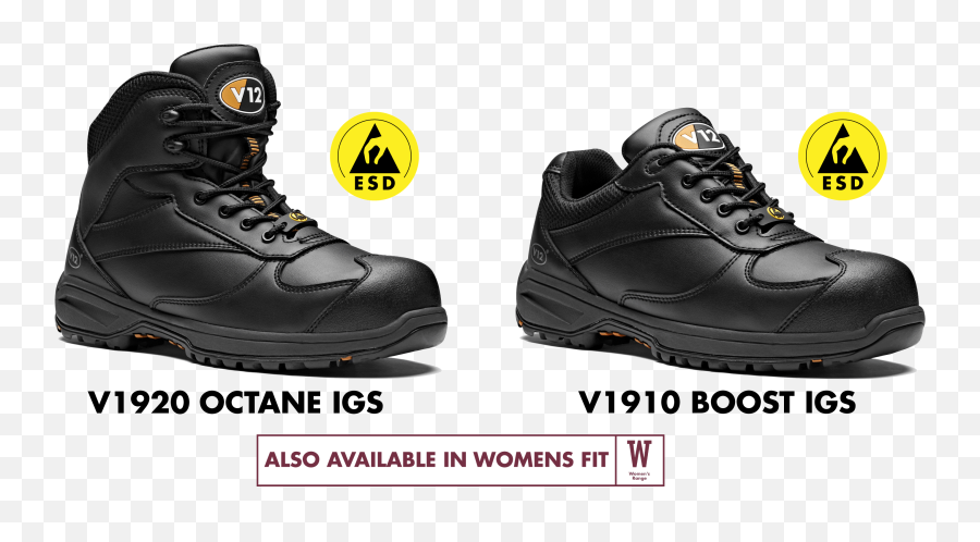 Chemical Resistant Safety Work Boots V12 Footwear - Lace Up Png,Workboots Icon