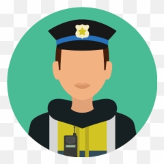 Law Enforcement Police Cop Vector Svg Icon - PNG Repo Free Png