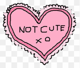 Goth Pastelgoth Grunge Punk Emo Heart - Kawaii Goth Png,Emo Png