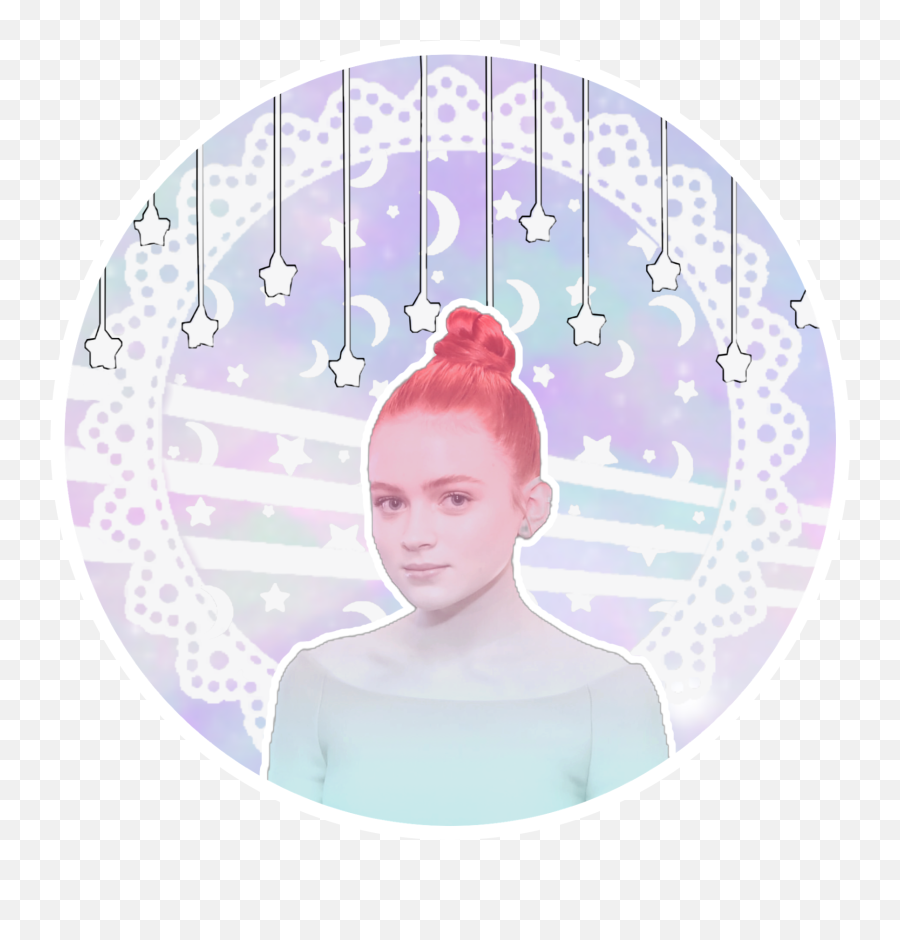 Sadiesink Icon Icons Sticker - Hair Design Png,Im Icon Maker