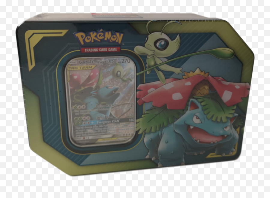 Pokemon - Tag Team Gx Tin Celebi U0026 Venusaurgx Pokémon Ruby And Sapphire Png,Venusaur Png