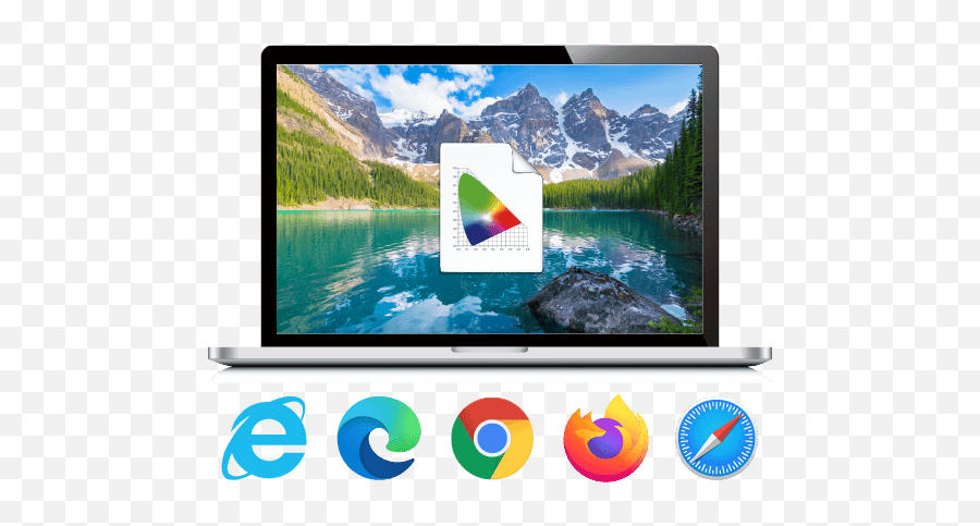 How To Enable Color Management For Web Browsers Benq Us - Vertical Png,Internet Explorer Icon On Desktop Windows 8