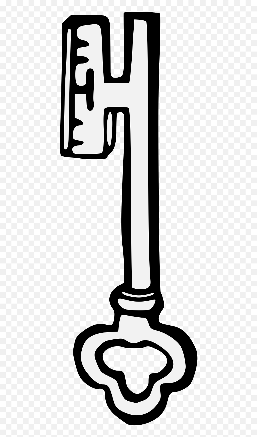 Key - Traceable Heraldic Art Vertical Png,Facebook Icon Outline