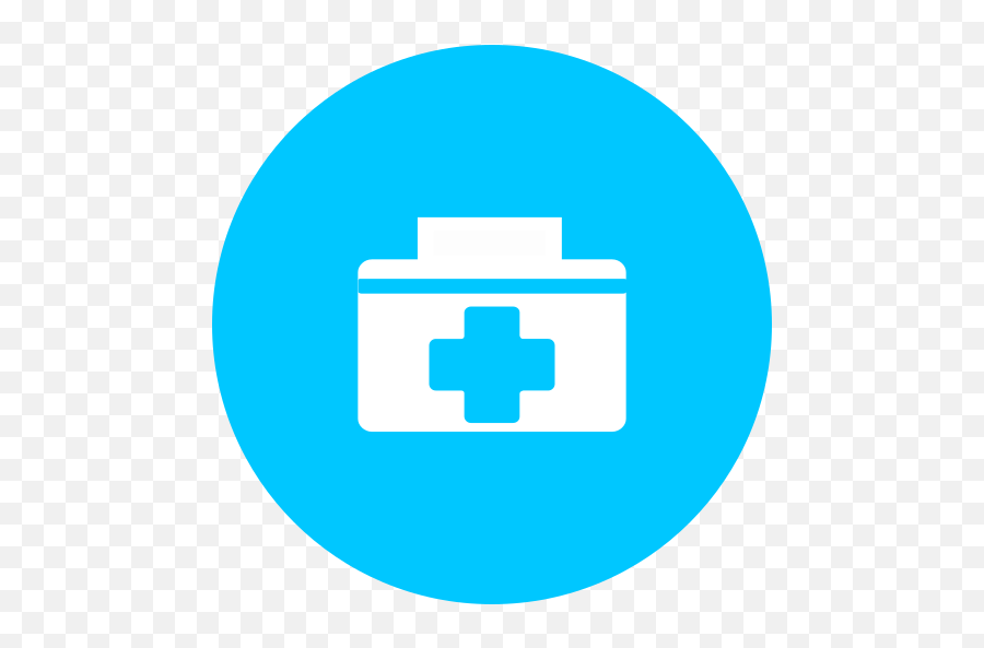 First Aid Kit Box Healthcare Doctor Medical Health - First Aid Kit Png,First Aid Icon Color