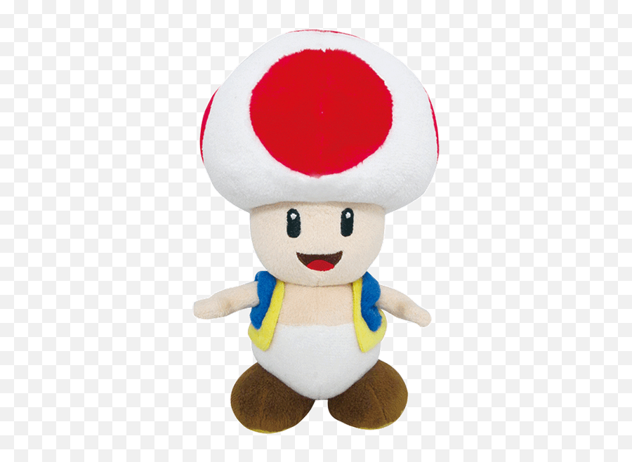 Nintendo - Super Mario Bros Toad 8 Little Buddy Plush Purple Toad Plush Mario Png,Mario Transparent Background