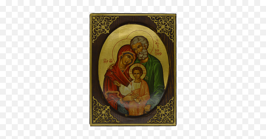 Virgin Mary Of Jerusalem And Baby Jesus U2013 Bethlehem Nativity - Via Crucis Delle Famiglie Png,Icon Of Mary And Jesus