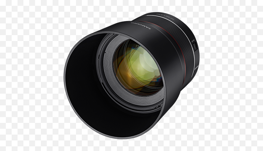 Samyangrokinon Announces A New 85mm F14 Autofocus Full - Canon Rf Mount Png,Camera Lens Icon