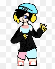 Pixilart - Pastel Goth Me By Sugargay Cartoon Png,Pastel Goth Png
