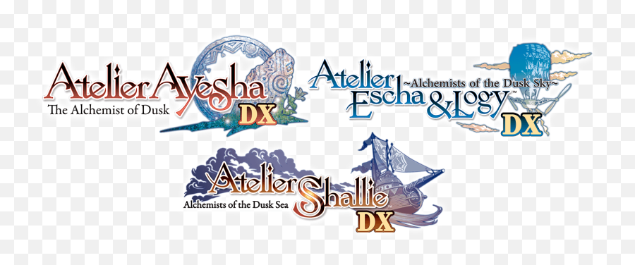 Atelier Dusk Trilogy Deluxe Pack - Atelier Dusk Trilogy Deluxe Pack Logo Png,Dusk Game Icon