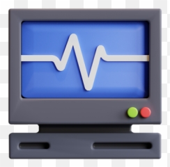 Heart Rate Icon - Download in Line Style Horizontal png