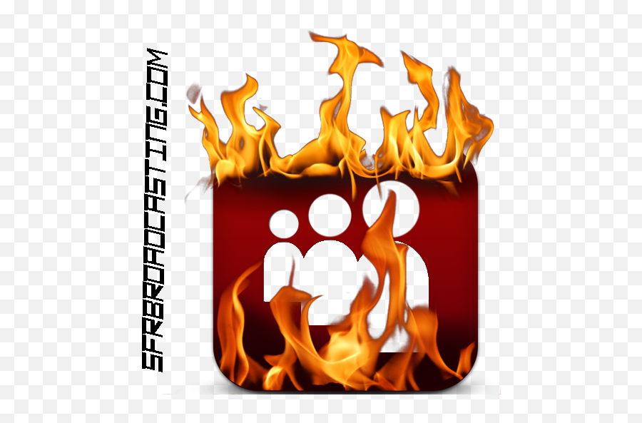 On Fire Myspace Logo Psd Official Psds - Social Media On Fire Png,Myspace Logo Png