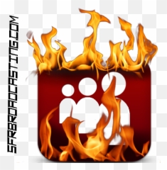 On Fire Myspace Logo Psd Official Psds - Social Media png