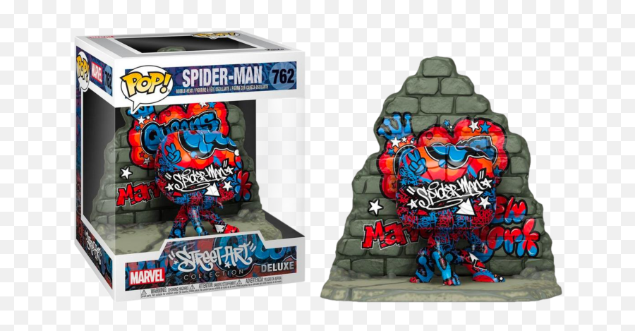 Funko Pop Spider - Man Spiderman Graffiti Deco Deluxe 762 Png,Overwatch Horde Icon